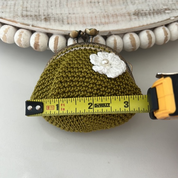 Beautiful 👛Crochet Kisslock Coin Purse - Picture 14 of 15